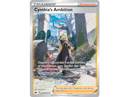 Cynthia's Ambition GG60/GG70 (Stav Near Mint (NM))