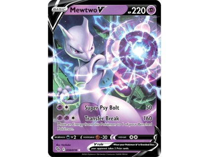 Mewtwo V 030/078 (Stav Near Mint (NM))