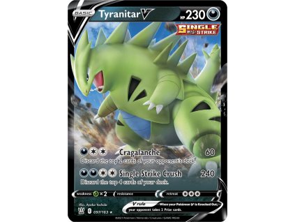 Tyranitar V 097/163 (Stav Near Mint (NM))