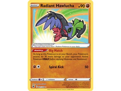 Radiant Hawlucha 081/189 (Stav Near Mint (NM))