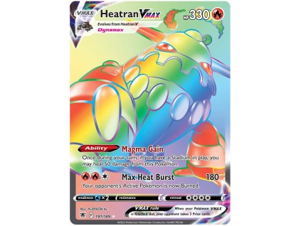 Heatran VMAX 191/189 (Stav Near Mint (NM))