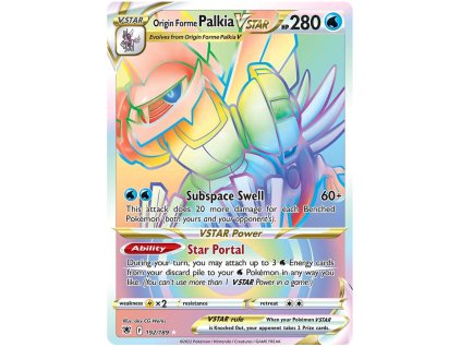 Origin Forme Palkia VSTAR 192/189 (Stav Near Mint (NM))