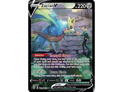 Zacian V TG21/TG30 (Stav Near Mint (NM))