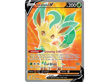 Leafeon V 166/203 (Stav Near Mint (NM))