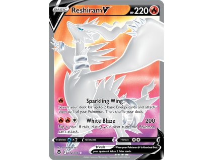 Reshiram V 172/195 (Stav Near Mint (NM))