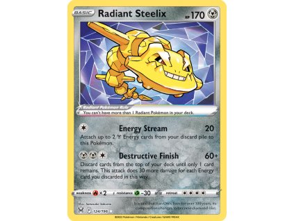 Radiant Steelix 124/196 (Stav Near Mint (NM))