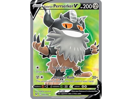 Galarian Perrserker V 183/196 (Stav Near Mint (NM))