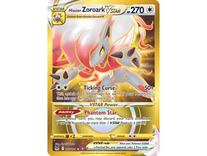 Hisuian Zoroark VSTAR 213/196 (Stav Near Mint (NM))
