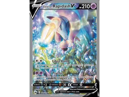 Galarian Rapidash V 168/198 (Stav Near Mint (NM))