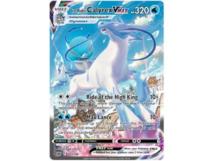Ice Rider Calyrex VMAX 203/198 (Stav Near Mint (NM))