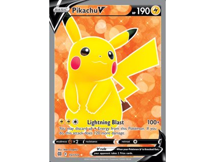 Pikachu V 157/172 (Stav Near Mint (NM))