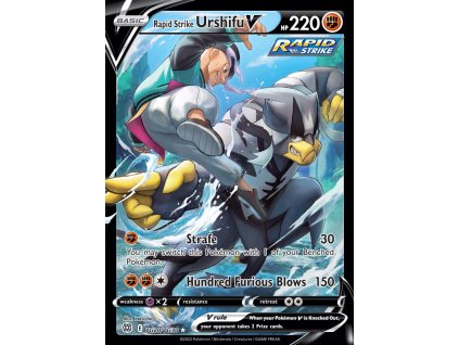 Rapid Strike Urshifu V TG20/TG30 (Stav Near Mint (NM))