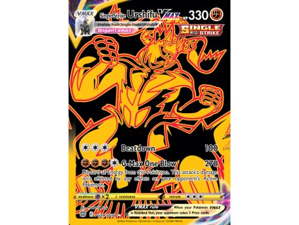 Single Strike Urshifu VMAX TG29/TG30 (Stav Near Mint (NM))