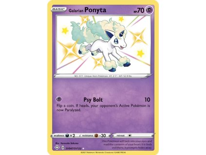 Galarian Ponyta SV047/SV122 (Stav Near Mint (NM))