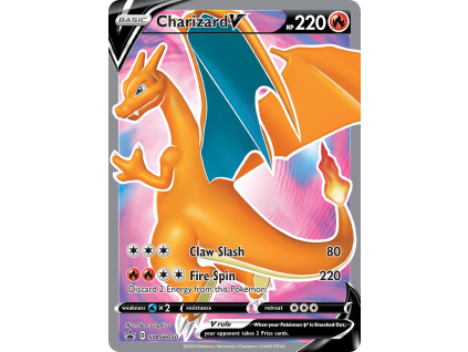 Charizard V SWSH050 (Stav Zabaleno (Sealed))