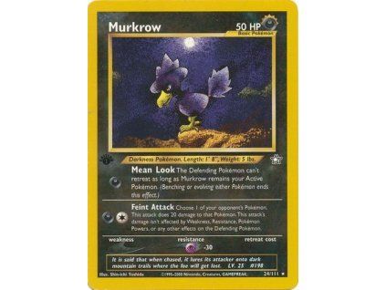 Murkrow 24/111 (1st Edition)