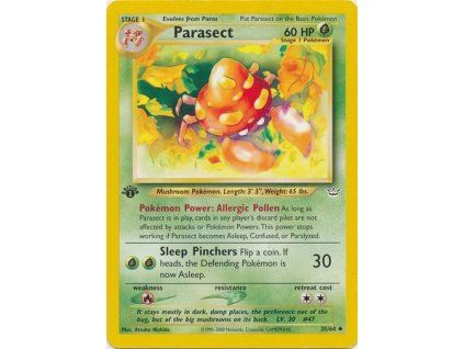 Parasect 35/64 (1st Edition)