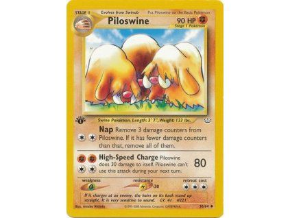 Piloswine 36/64 (1st Edition)