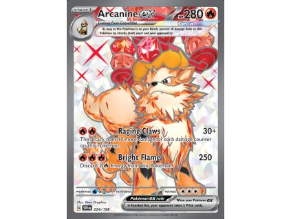 Arcanine ex 224/198 (Stav Near Mint (NM))
