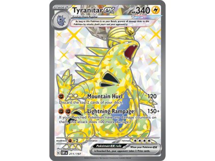 Tyranitar ex 211/197 (Stav Near Mint (NM))