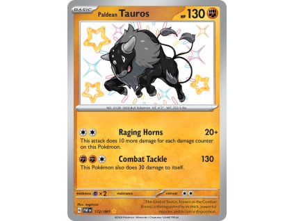 Paldean Tauros 172/091