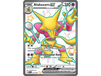 Alakazam ex 215/091