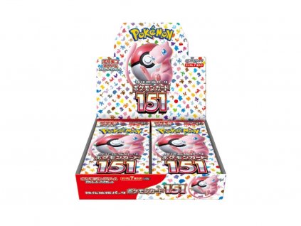 6240 pokemon 151 booster box japanese