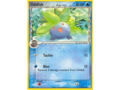 Oddish δ 73/110