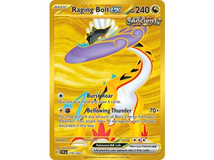 Raging Bolt ex 218/162 (Stav Near Mint (NM))