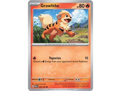 Growlithe 058/165