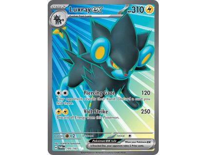 Luxray ex 195/167 (Stav Near Mint (NM))