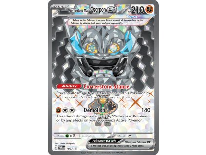 Cornerstone Mask Ogerpon ex 199/167 (Stav Near Mint (NM))