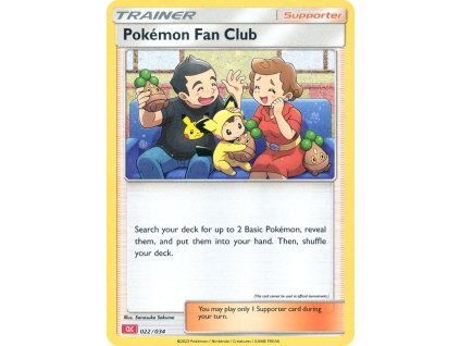 Pokémon Fan Club 022/034