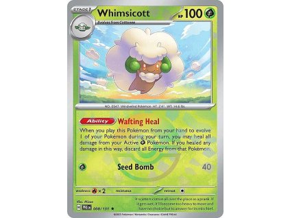Whimsicott 008/131 (Poké Ball Holo) (Stav Near Mint (NM))