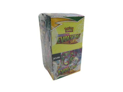 Pokémon TCG Sword & Shield: Evolving Skies Half Booster Box (18 Boosterů)