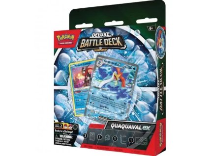 Pokémon TCG: Quaquaval ex Deluxe Battle Deck