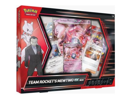 Pokémon TCG: Team Rocket’s Mewtwo ex Box