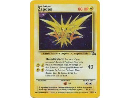 Zapdos 15/62