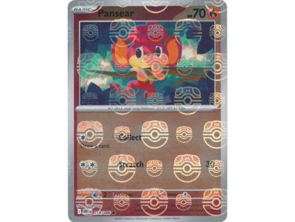 Pansear 014/086 (Master Ball Holo)