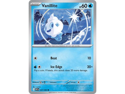 Vanillite 027/086 (Poké Ball Holo)