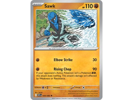Sawk 049/086 (Poké Ball Holo)