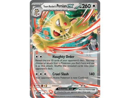 Team Rocket's Persian ex 150/182