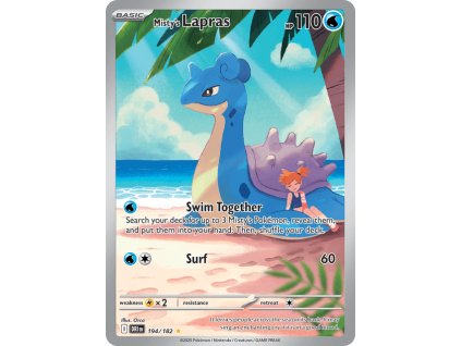 Misty's Lapras 194/182