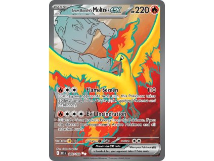 Team Rocket's Moltres ex 208/182