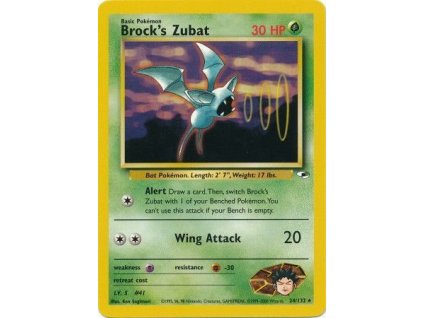 Brock's Zubat 24/132