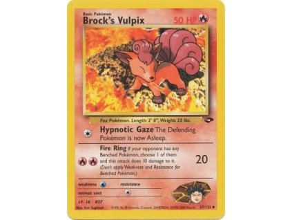 Brock's Vulpix 37/132