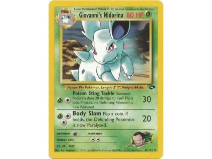 Giovanni's Nidorina 44/132