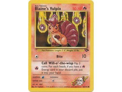 Blaine's Vulpix 66/132