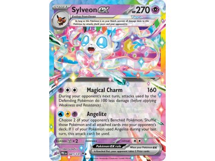 Sylveon ex 041/131 (Prismatic Evolutions Stamp)