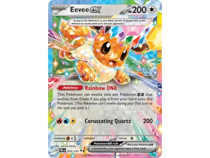 Eevee ex 075/131 (Prismatic Evolutions Stamp)